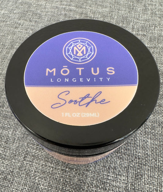 Mōtus Longevity - Soothe Pain Relieving Salve (1 oz)